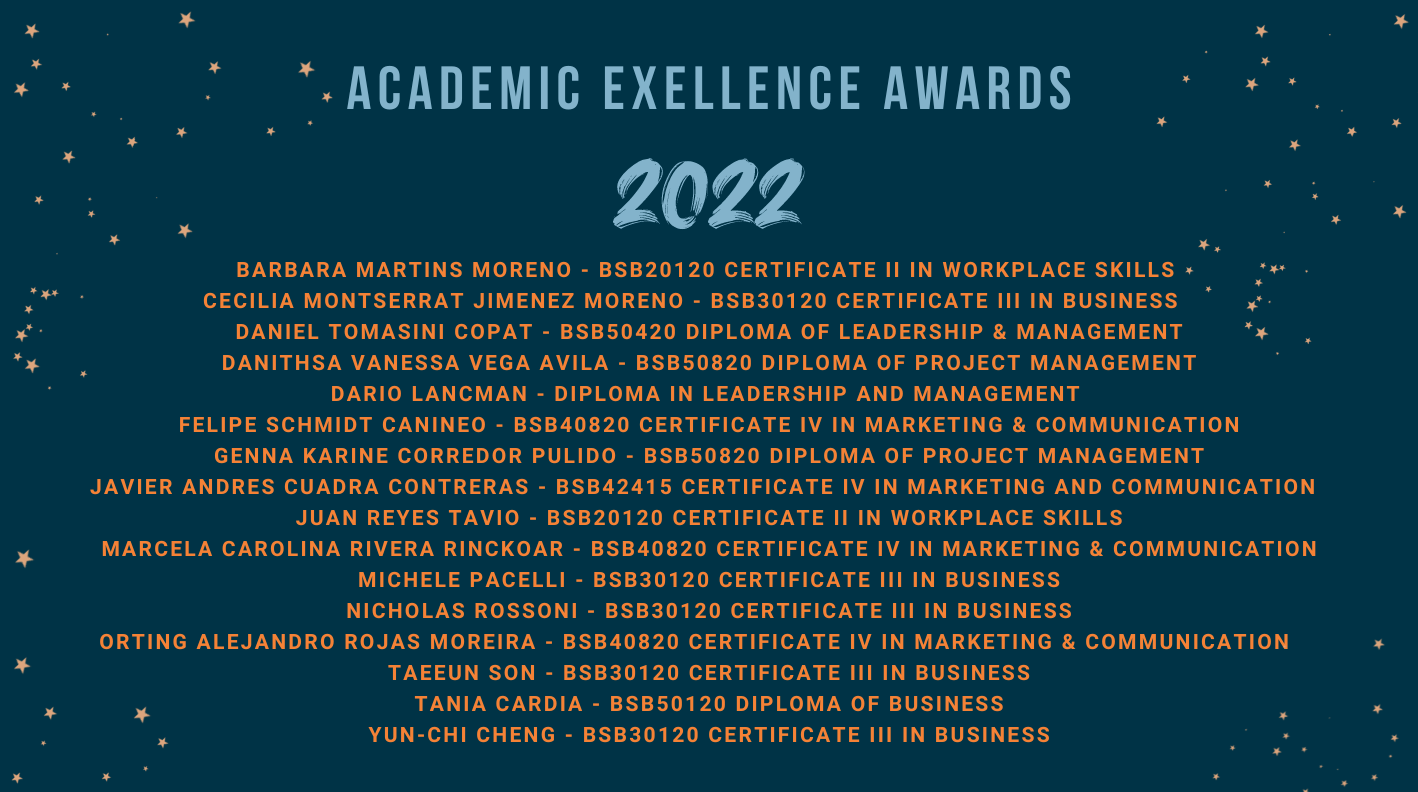 Greystone College Academic Excellence Awards