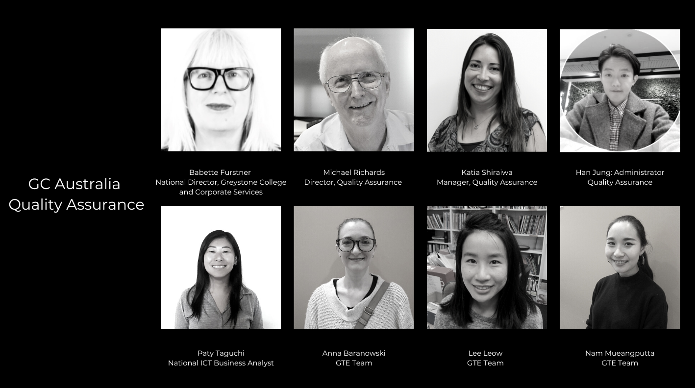 Greystone College Australia Quality Assurance Team