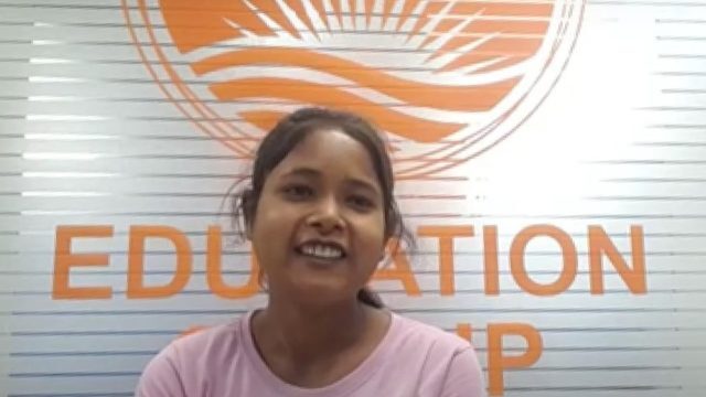 ILSC New Delhi Learn to Earn educational sponsorship program student Anjali