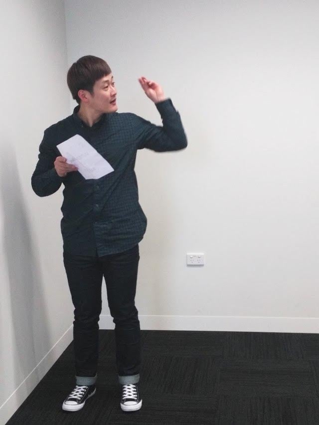 An ILSC-Melbourne student