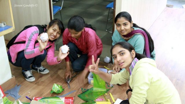 LTE students in New Delhi