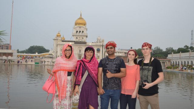 Visit temples, mosques, and churches