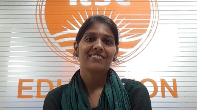 ILSC New Delhi Learn to Earn educational sponsorship program student Vinita