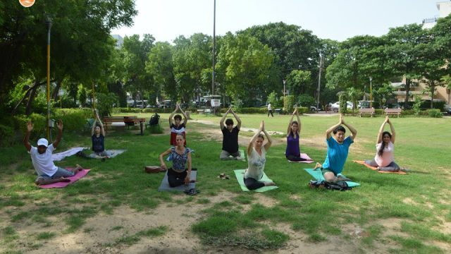 Sign up for yoga lessons