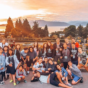 ilsc-vancouver-students-activity-vancouver-sunset-scene