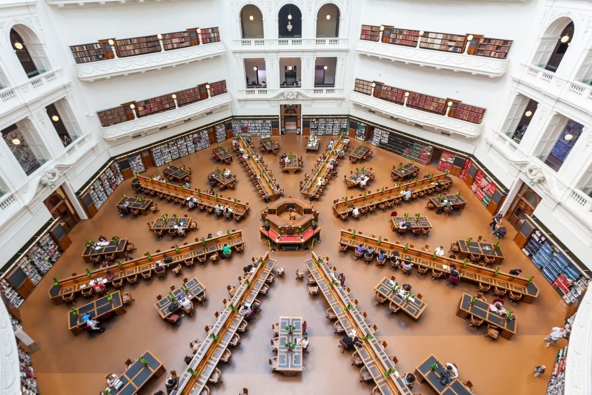 State Library Victoria melbourne tourist attraction