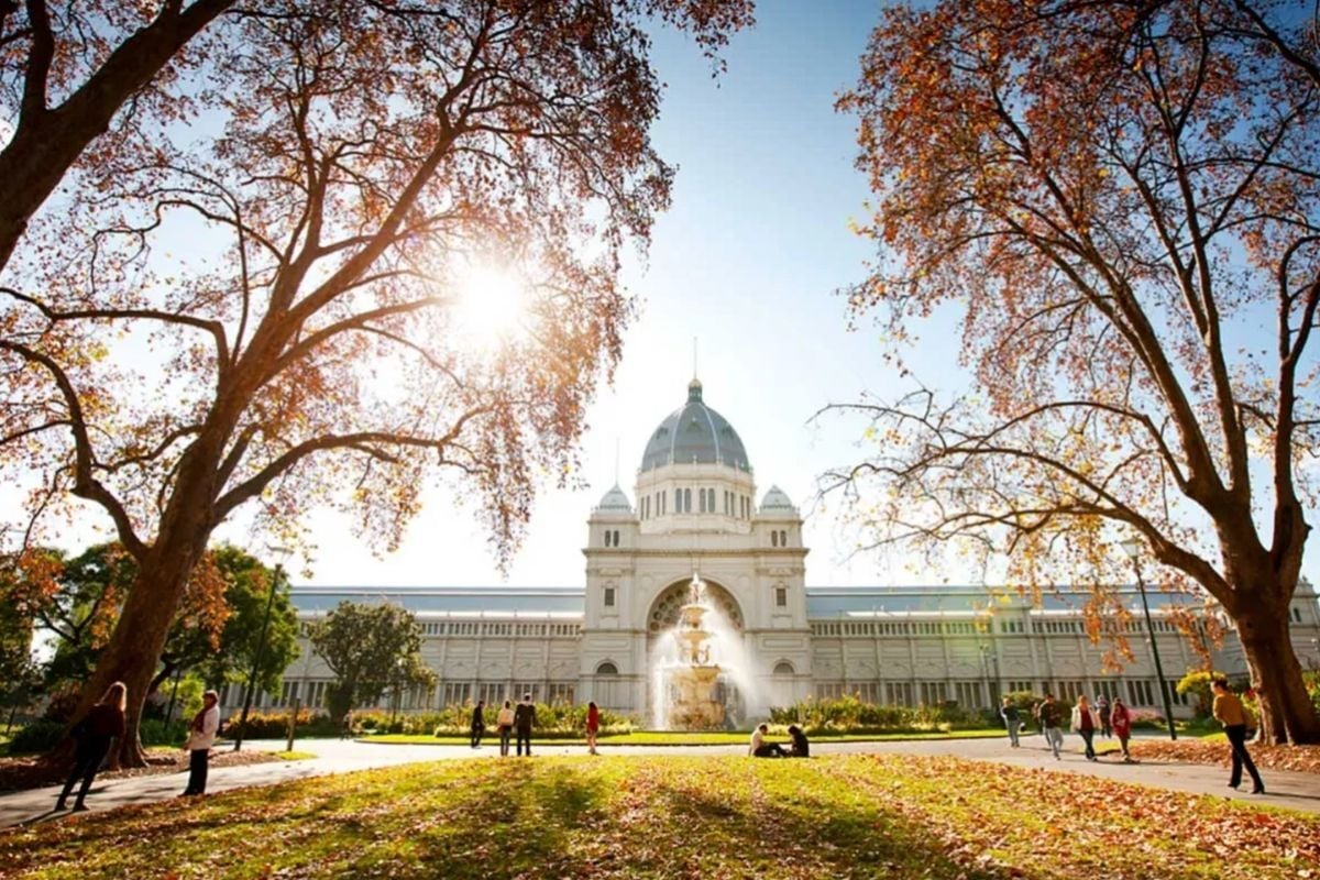 autumn in melbourne australia