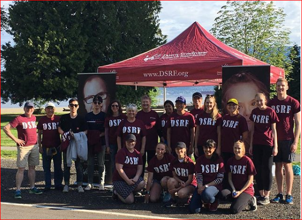 The GSC volunteers during the 2018 Vancouver Marathon
