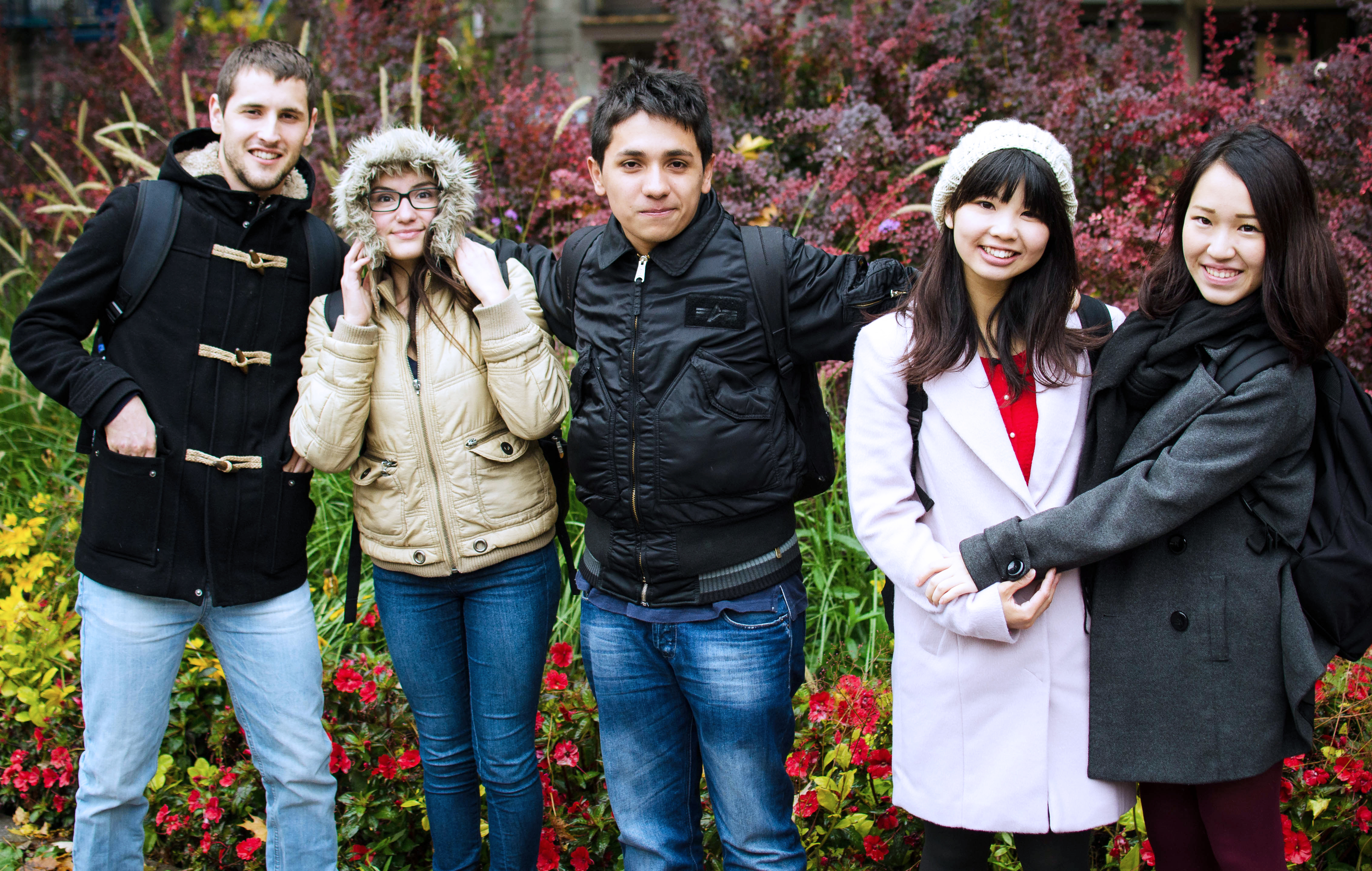 ACS international business students