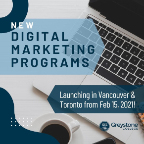 greystone-college-new-digital-marketing-programs-launching-vancouver-toronto-canada