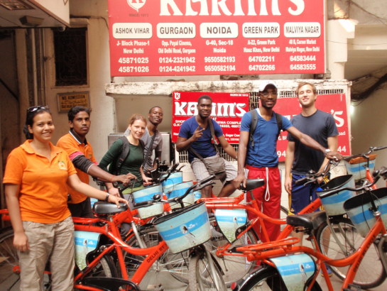 Exploring New Delhi by Bike