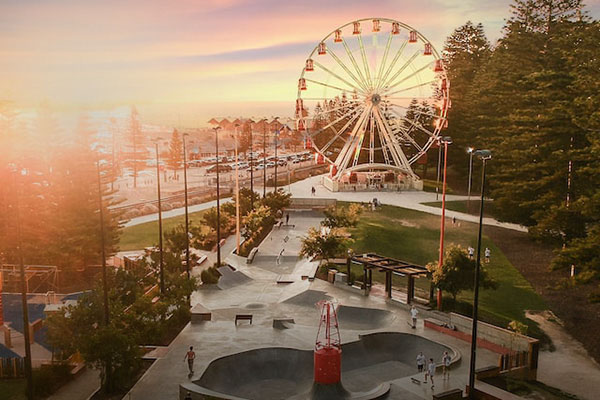 Tourist Wheel in Fremantle